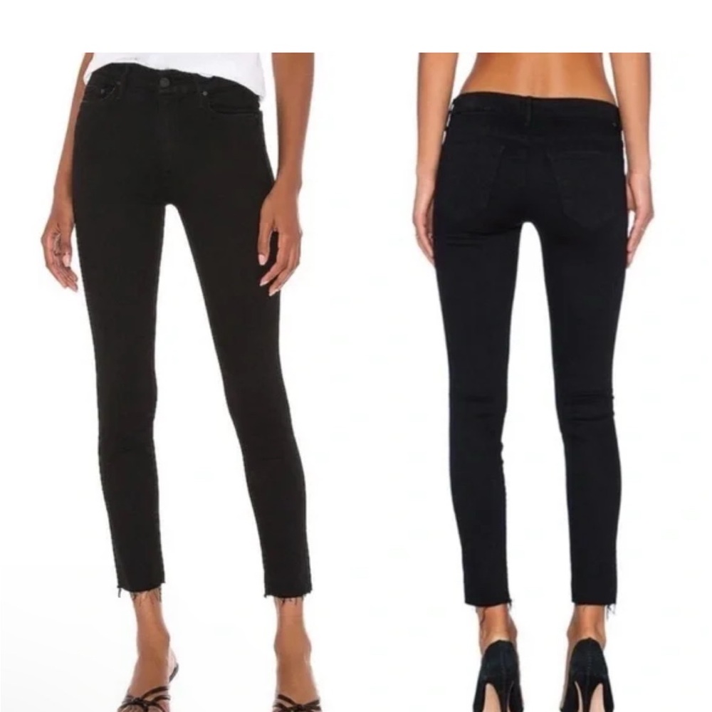 MOTHER DENIM THE LOOKER SIZE 26 NOT GUILTY WASH ( BLACK) EXCELLENT CONDITION